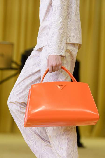 Bright hotsell orange bag