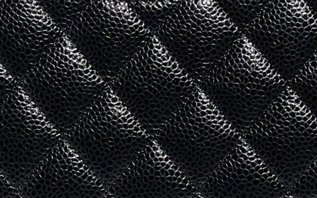 Rigid Caviar Leather