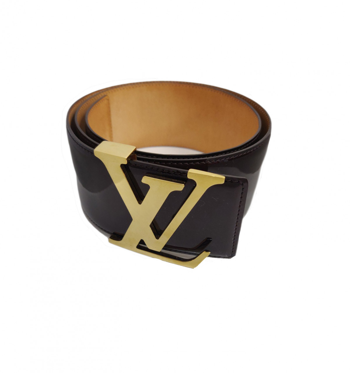 Pre-owned Louis Vuitton Vernis Belt: | Selluxury display picture 2