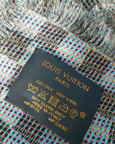 Louis Vuitton 2019 LV Monogram Scarf - Blue Scarves and Shawls