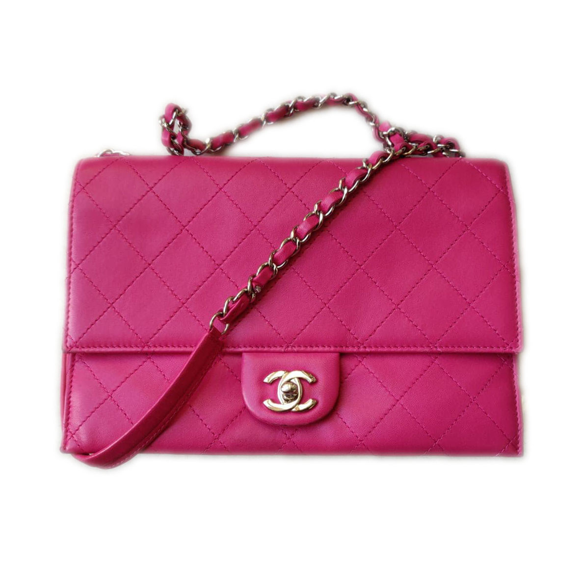 Coco Classic Hot Pink Flap bag